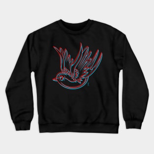 3d sparrow Crewneck Sweatshirt